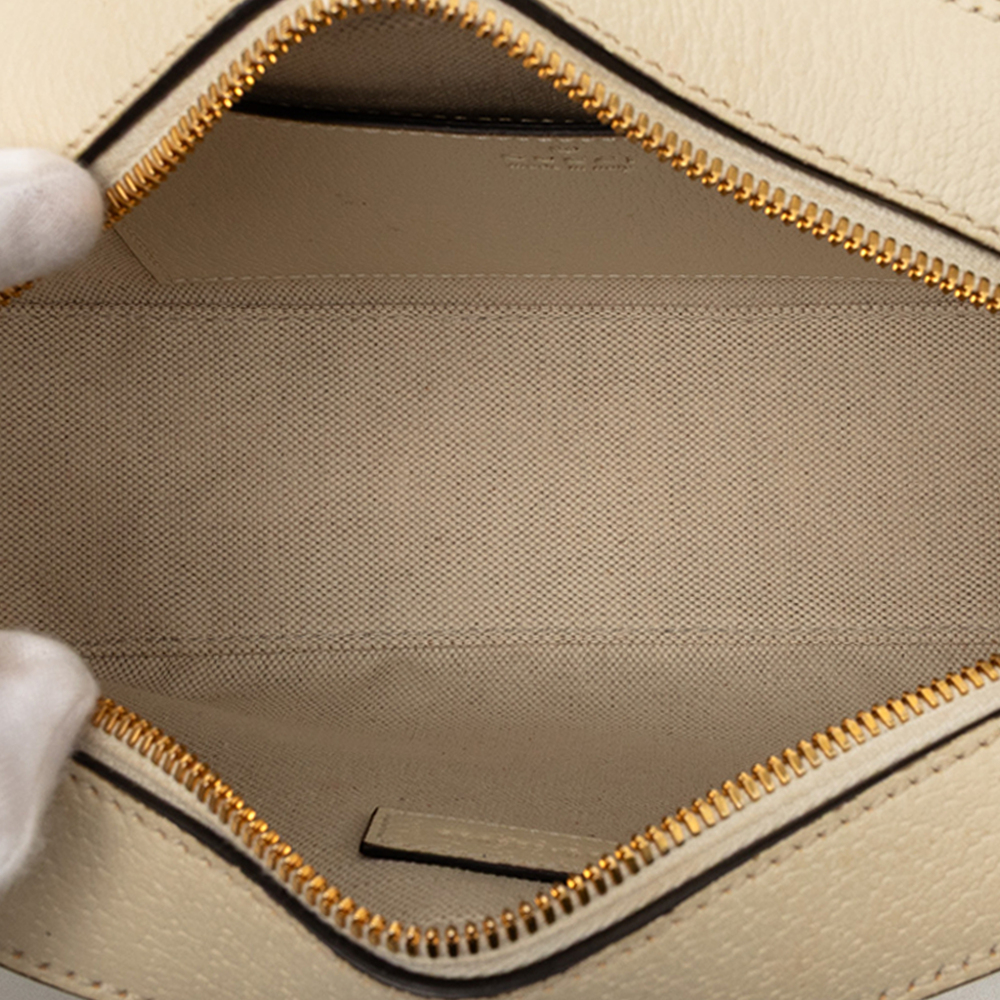 Pre-Loved Gucci Small GG Supreme Textured Calfskin Web Ophidia Camera Bag - Picture 4 of 8